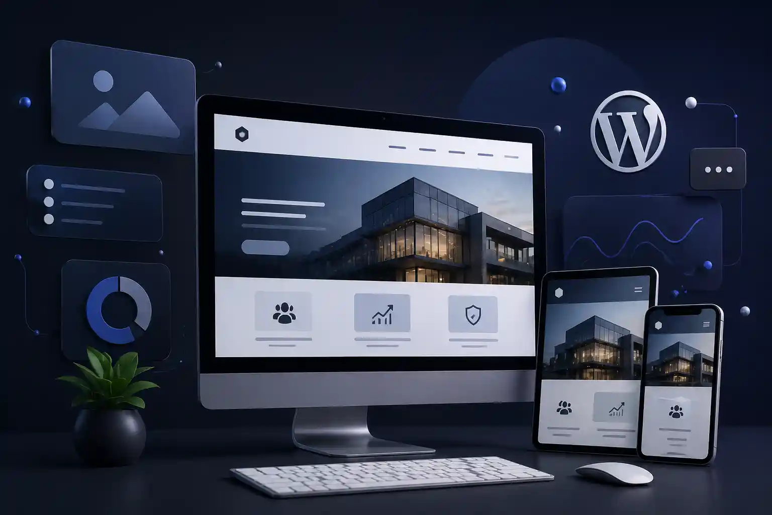 Strony firmowe WordPress